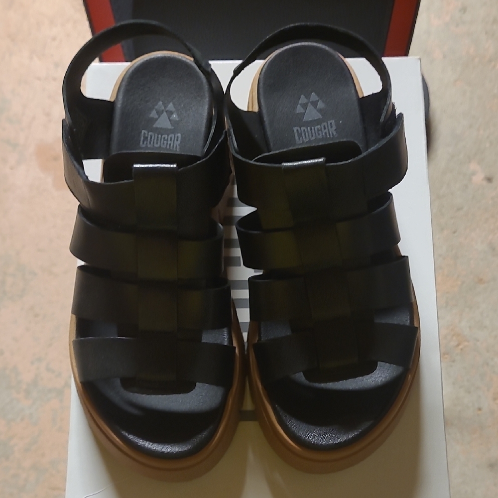 Cougar Black Sandals